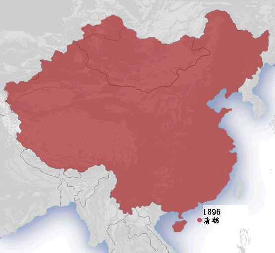 中国领土面积 晚清时中国版图有多大？中国历史上哪一个朝代版图最大？