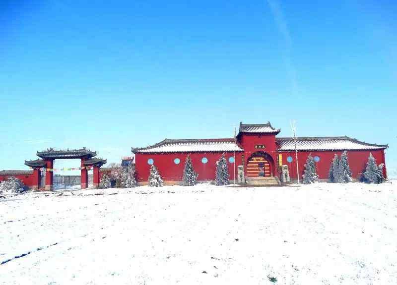 大兴寺 大名县《大兴寺雪景图》