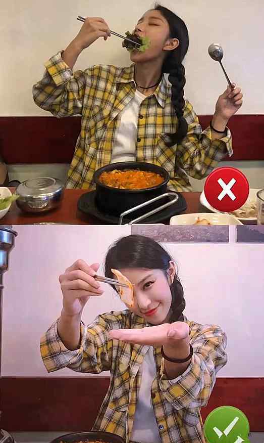 筷子拍照 错误VS正确“筷子”拍照，别再呆呆吃饭了，这样摆姿势秒变“大片”！