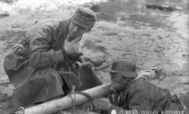 巴祖卡 “巴祖卡”的德国兄弟，要戴面具的火箭式反坦克步枪