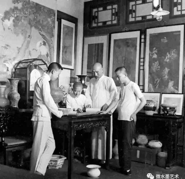 北京书画 30年代老北京书画圈，原来这样